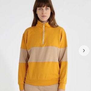 Donni Rugby half Zip Sz Xs